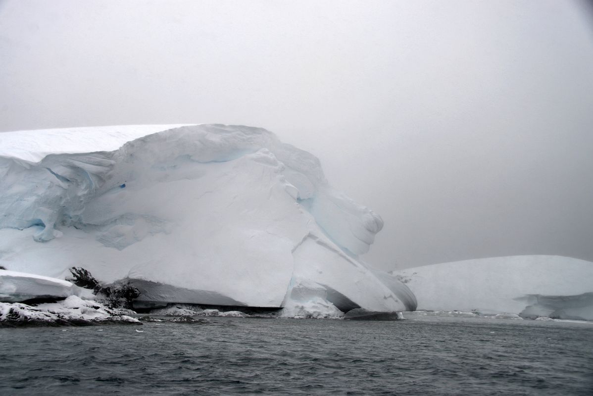 05C Glaciers Covering Land Next To Foyn Harbour On Quark Expeditions Antarctica Cruise